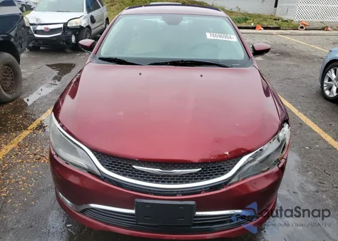 2015 Chrysler 200 Limited from USA, damaged, VIN 1C3CCCAB0FN535898